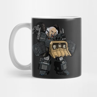 Old Man With A Jeep Mug